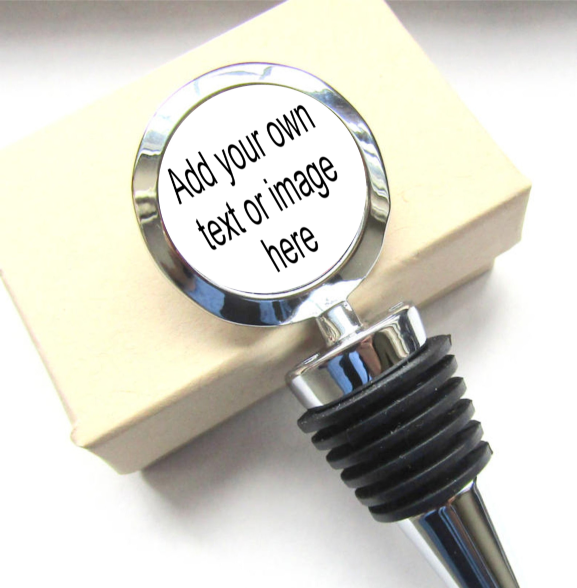 Customise Your Own Bottle Topper, With Your Text/Image